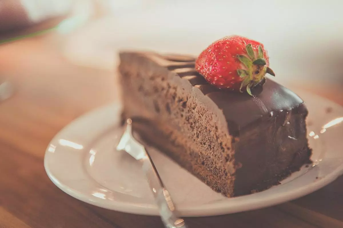 Sonhar com Bolo de Chocolate Sonhar com Bolo de Chocolate: imagem de um bolo de chocolate