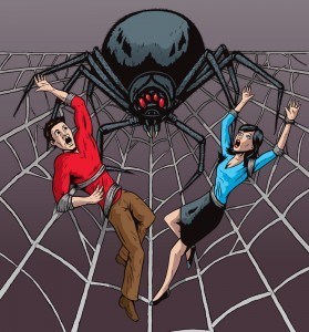 significado de sonhar com aranha gigante