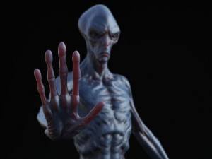 Sonhar que se comunica com um alienígena